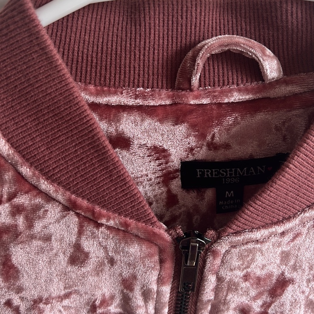 Pink bomber jacket size M - Picture 3 of 5